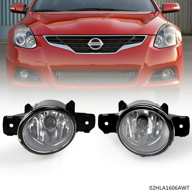 Pair of LED Bumper Fog Light Driving Lamps For Nissan Maxima Murano Versa LH+RH